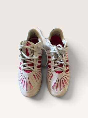 Adidas Fluid Trainer Women's Athletic Sneakers in Grey and Pink